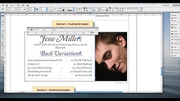InDesign Chapter 5 Tabs and Tables Video 4