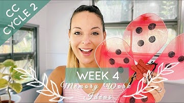 CC Cycle 2 Week 4: Foundations Memory Work Ideas
