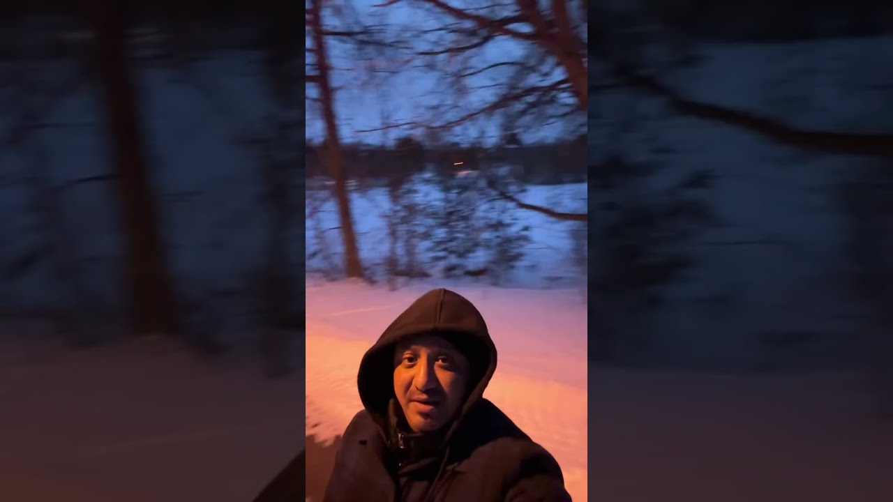 No copyright Video For Use Live in -17 feels like in Canada🇨🇦