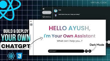 Build & Deploy Your Own CHATGPT Using React JS 🚀 | #2 React Projects