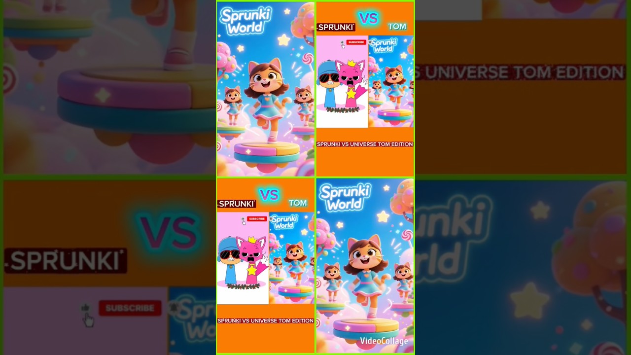 Sprunki Incredibox Phase 4 Animation | Sprunki VS Universe Tom