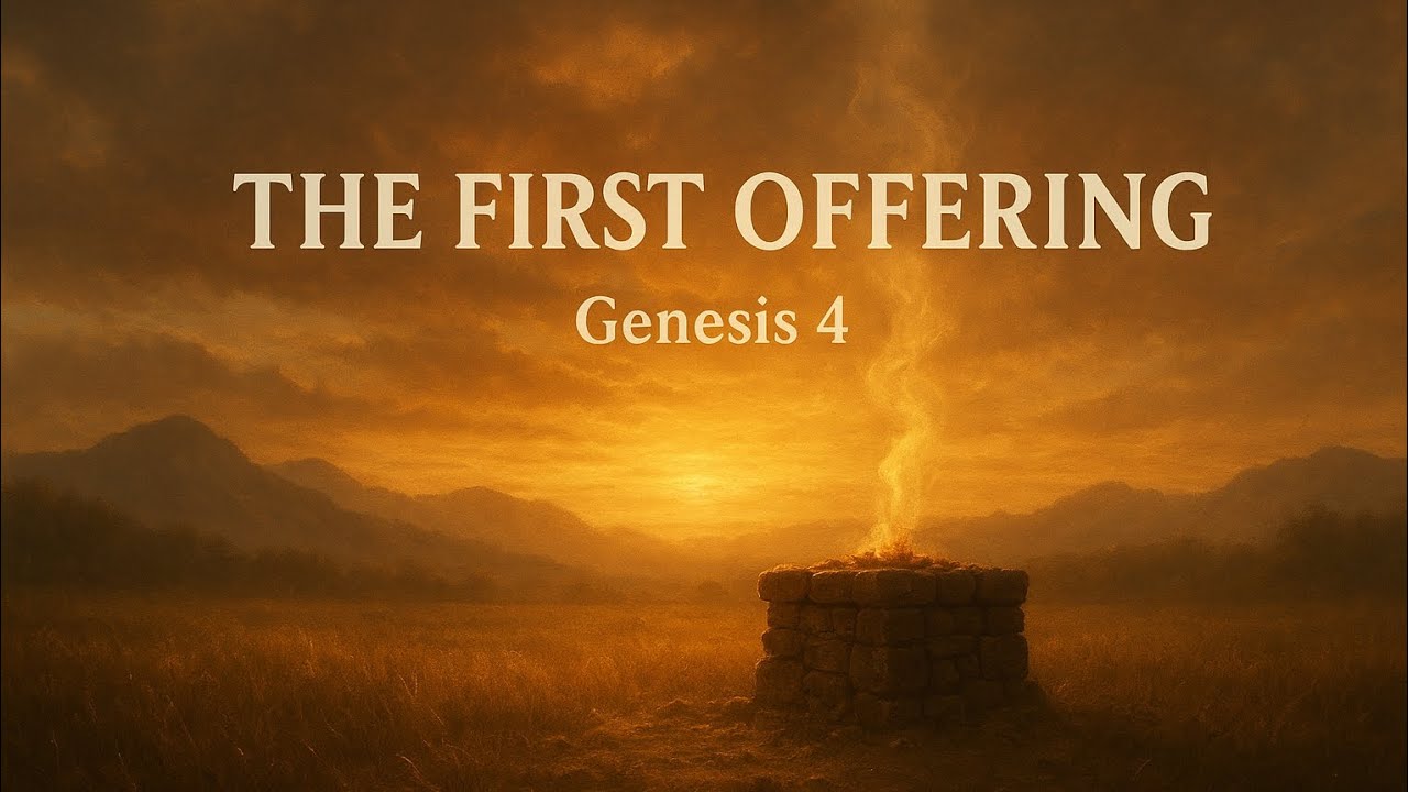 The First Offering (Full Song with Lyrics Inspired By The Book Of Genesis) 
