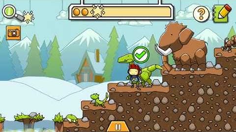 Scribblenauts remix world 1 level 9
