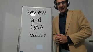 Module 7 - Review and Questions