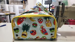 Lunch Bag by Allsewpetite sewing tutorial