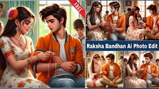Raksha Bandhan Ai Photo Editing Prompt |Rakshabandhan Ai Photo Kaise Banaye | AiPhoto Editing 2024 screenshot 4
