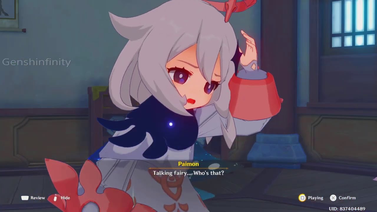 Paimon Talking Paimon doesn't know she is the