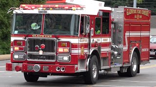Gladwyne Fire Company Engine 24 Responding