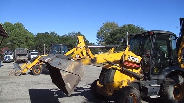 2014 JCB 3CX 4WD w/ extend dig