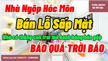 Nhà Hóc Môn giá rẻ 2024 | Siêu phẩm nhà phố 4x12m 2pn2wc giá tổng 780 triệu gần Chợ Bà Điểm Hóc Môn