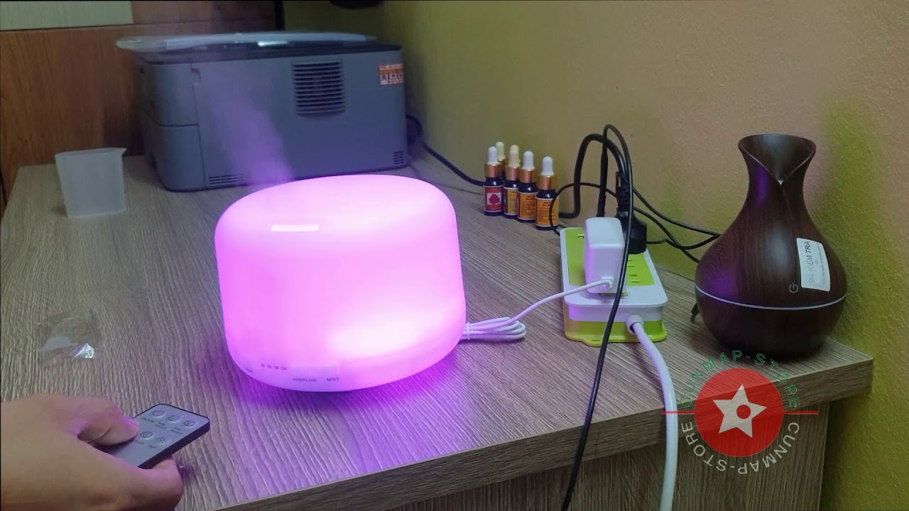 Trên tay và hướng dẫn sử dụng máy khuếch tán tinh dầu... - youtube