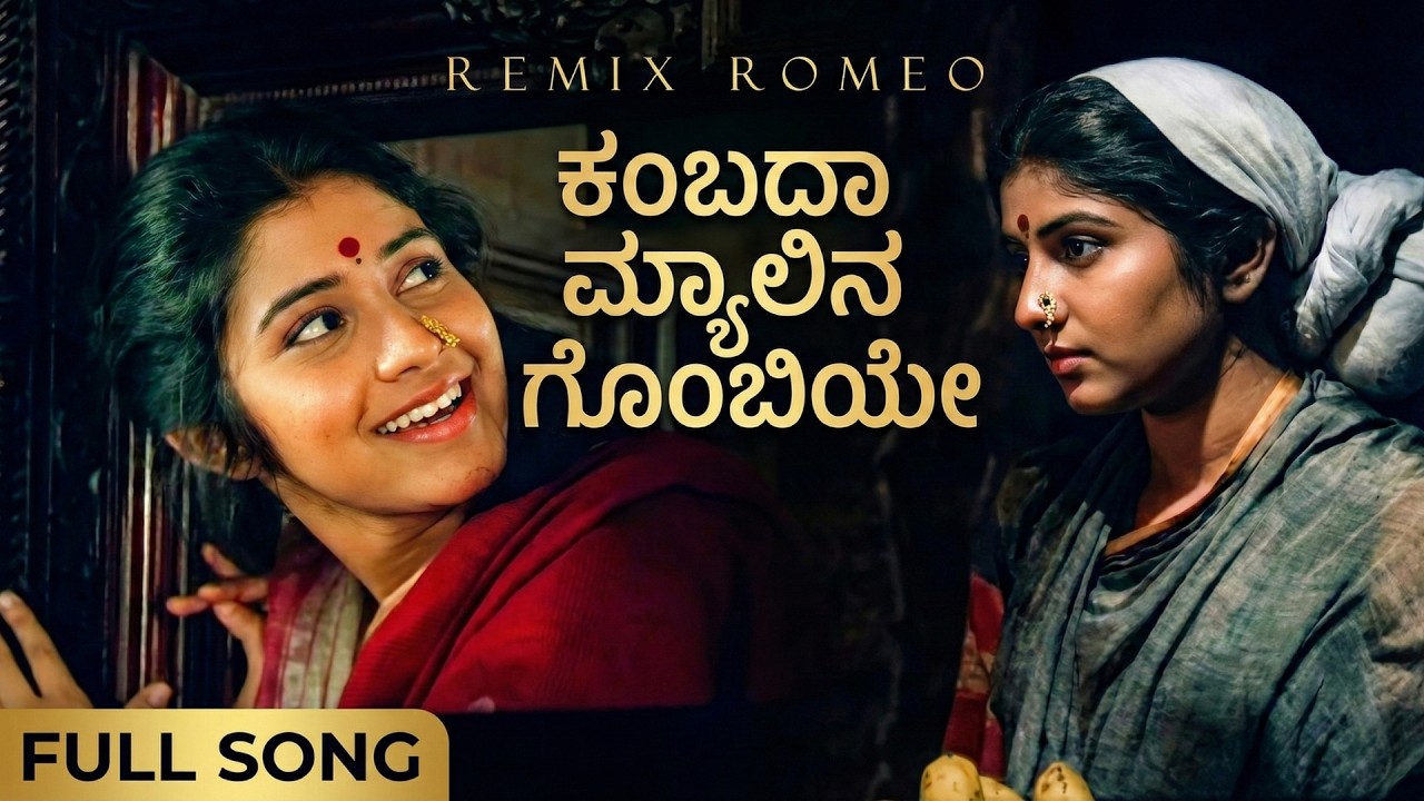 Kambada Myalina Gombeye - Remix Romeo - Nagamandala - AI Visual Cover Song