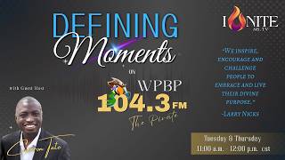 Defining Moments-Cameron Tate-Guest: Ron Aldridge 4.23.2026