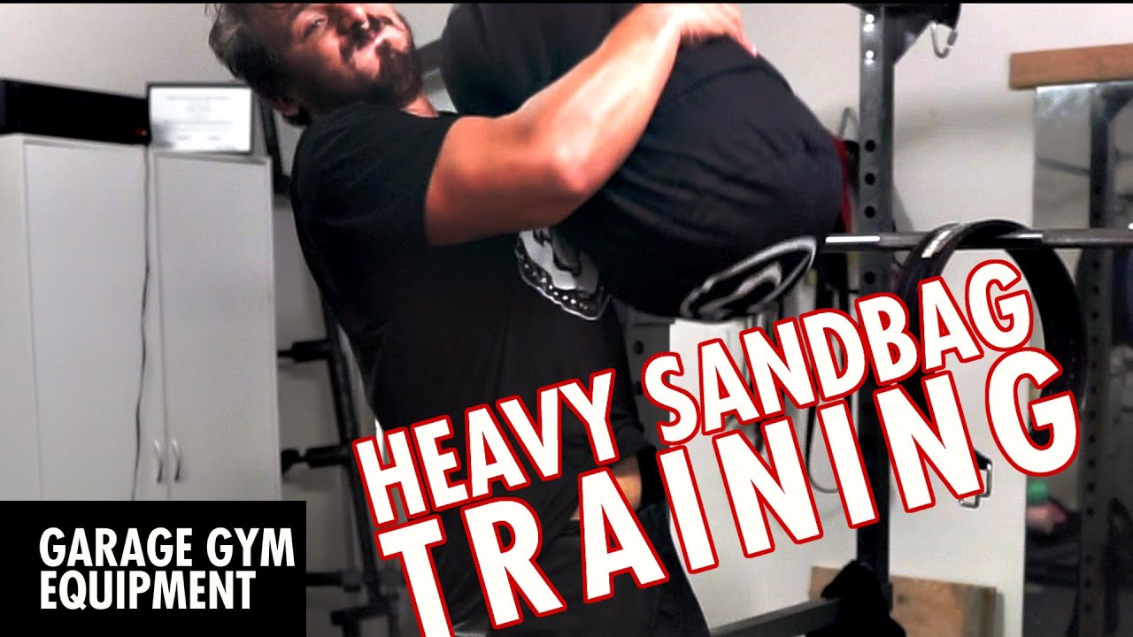 Heavy Sandbag Training Strength Gear NZ Sandbag Review GARAGE GYM