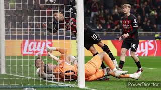 MILAN-TOTTENHAM 1-0 Radiocronaca di Giuseppe Bisantis (14/02/2023) da Rai Radio 1