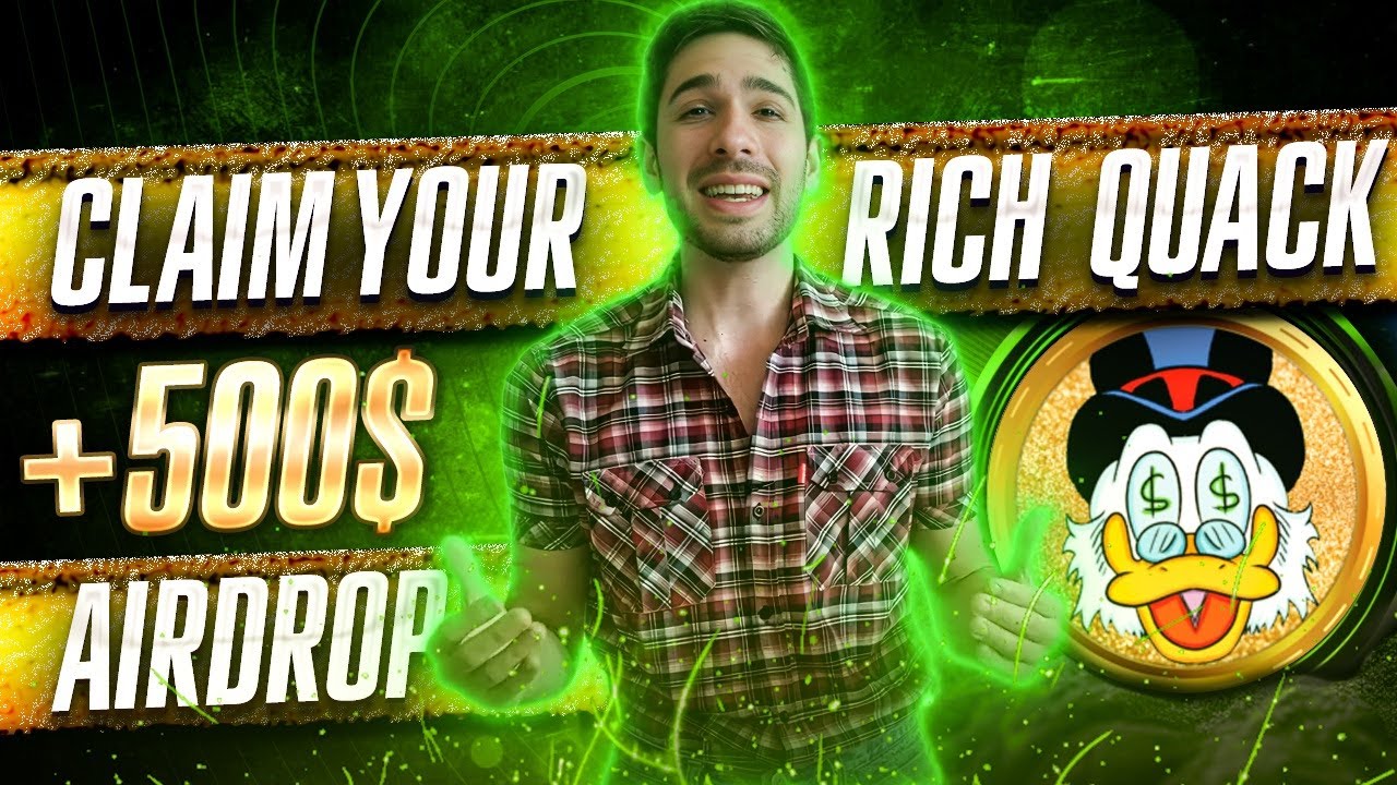 RICHQUACK 💹update token | New 🎁airdrop $500🤑 | Get money FREE QUACK🤑