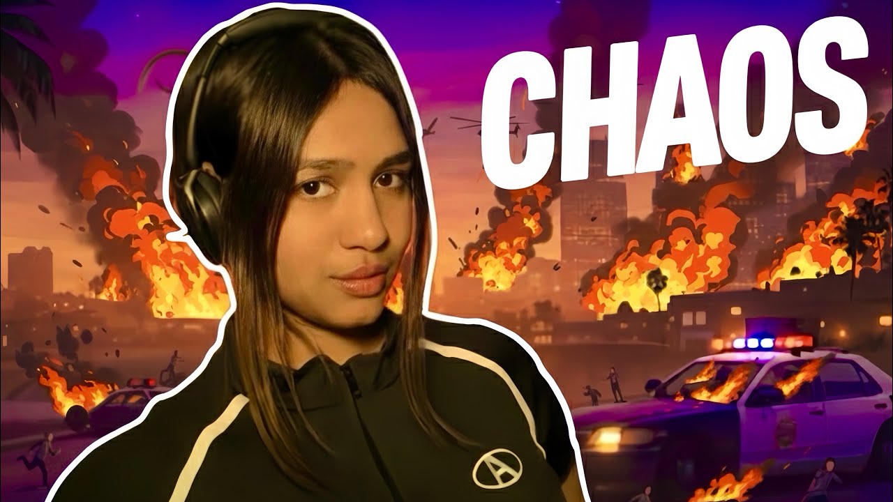 Part2 | GTA 5 Live  | Girl Gamer | PS5 | No Rules , Only Chaos