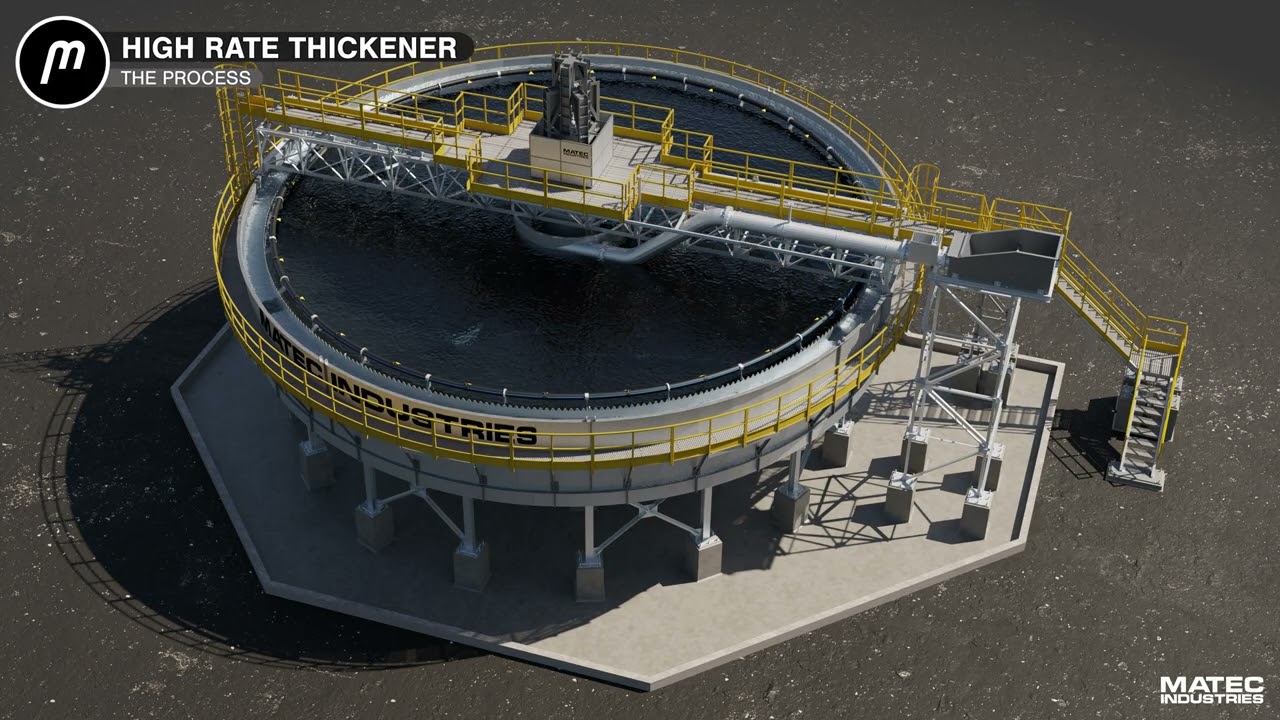 Matec High-Rate Thickener | Advanced Water Treatment & Sludge Management