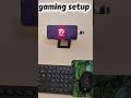 Mini gaming setup with free fire 🔥