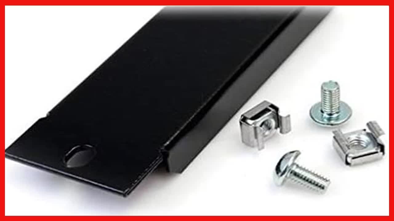 StarTech.com 1U Blanking Panel - Metal Rack Mount Filler Panel - for 19in Server Rack Enclosure