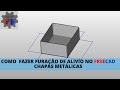 Como fazer furação de alívio no FreeCAD | Chapas metalicas