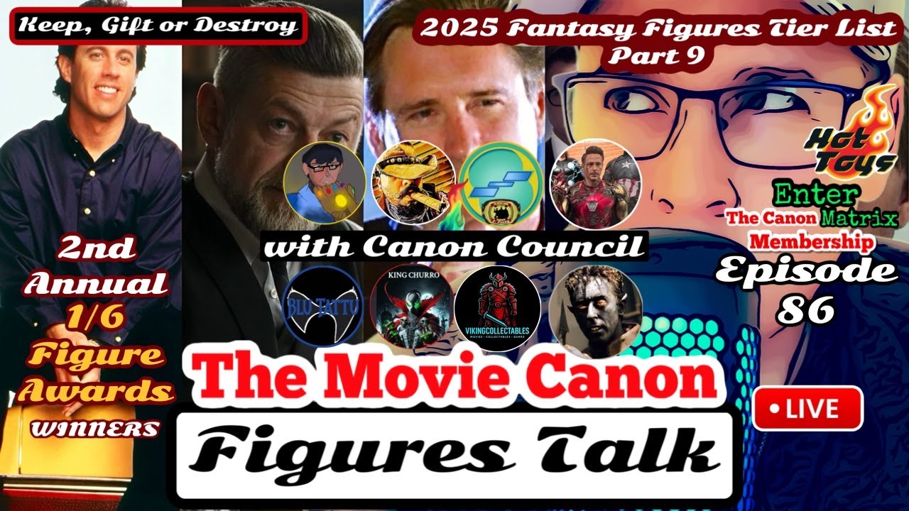 LIVE:  1/6 FIGURE AWARDS WINNERS - FIGURES TALK - EPISODE 86