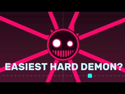 Beating the EASIEST Hard Demon In Geometry Dash - YouTube