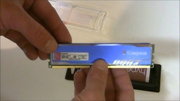Kingstaon HyperX Blu 2GB DDR3 Unboxing 1080p