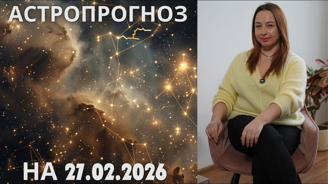 АСТРОПРОГНОЗ НА 27-02-2026 р.