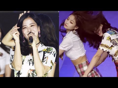 Here's How Jisoo Reacted When Jennie's Hair Swept Her Face During A Stage