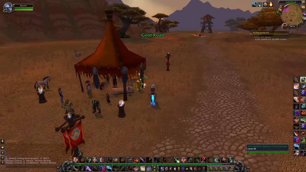 Quest ID 11859 Honor The Flame! In Barrens In Wow YouTube