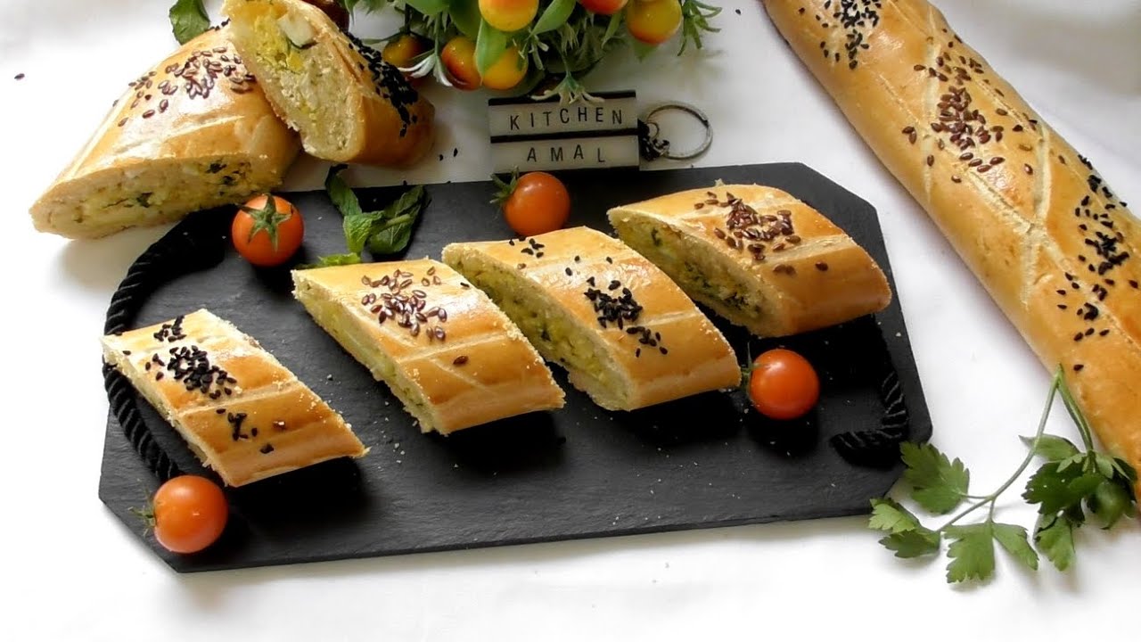 ROULÉ SALÉ  رولي مالح \باتي رولي بدون عجين مورق رووعة😋مملحات ومقبلات رمضانية👌