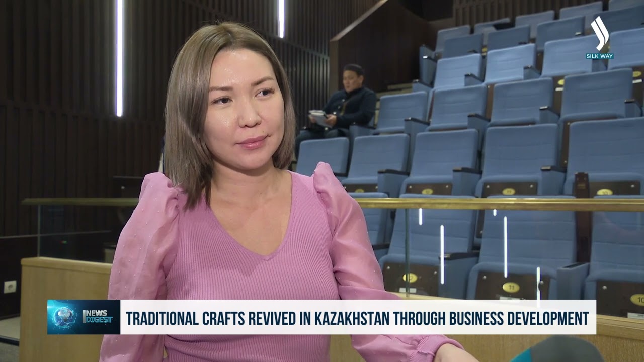 Traditional crafts revived in Kazakhstan through business development
