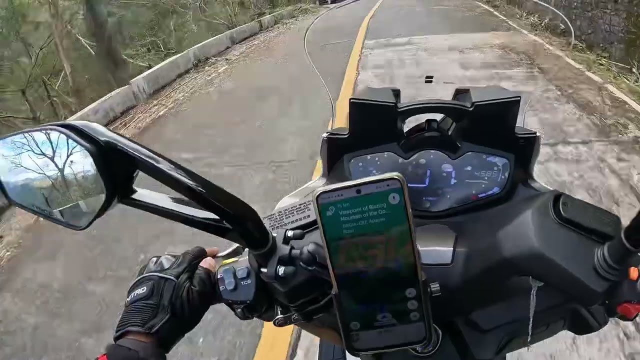 Blazing Mountain of the Gods Quik Ride | Kymco Xciting VS 400