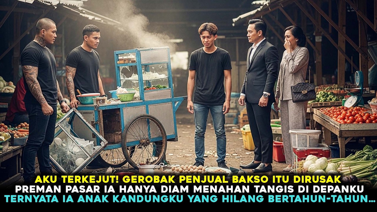 GEROBAKKU DIHANCURKAN PREMAN… TAK DISANGKA SESEORANG DATANG DAN MENGATAKAN AKU ADALAH…