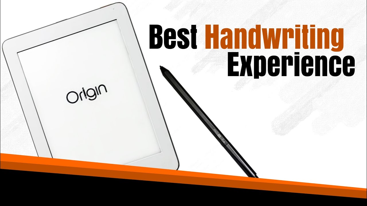 MobiScribe Origin E-Ink Tablet Review - YouTube
