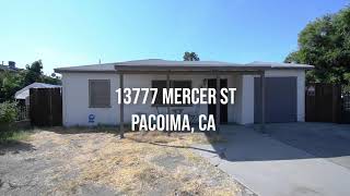 LISTING: 13777 Mercer St. | Pacoima, CA