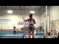 Group 8 Bars Sunday Session 2 |  2020 JPAC College Training and Education Camp