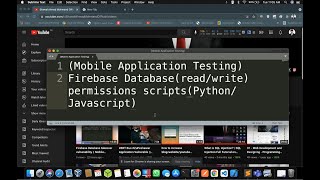 Insecure Firebase Database Python Scripts || Mobile Application Testing || #ShawalAhmadMohmand