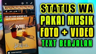 Cara membuat status wa dengan musik dan foto | bikin status wa pakai musik dan foto screenshot 3