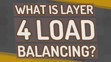 What is Layer 4 load balancing?
