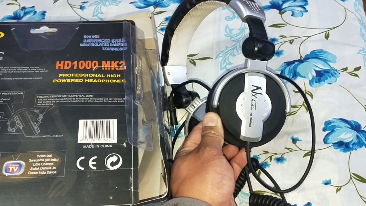 Nx Audio Dj Headphone Review. YouTube