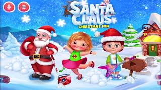 Xmas Party With Santa Claus - Cook, Clean & Dress Up Game For Kids