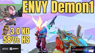 Envy Demon1 on Chamber | 3.0 KD, 58% HS, Aim Diff