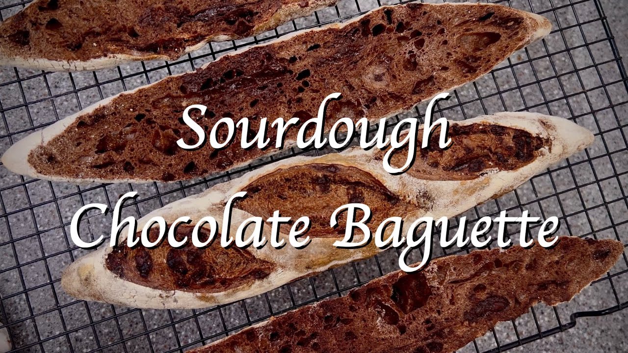 [초코스틱 나눠드립니다🔥] 사워도우 초코바게트 제대로 만들기 | Chocolate baguette with sourdough