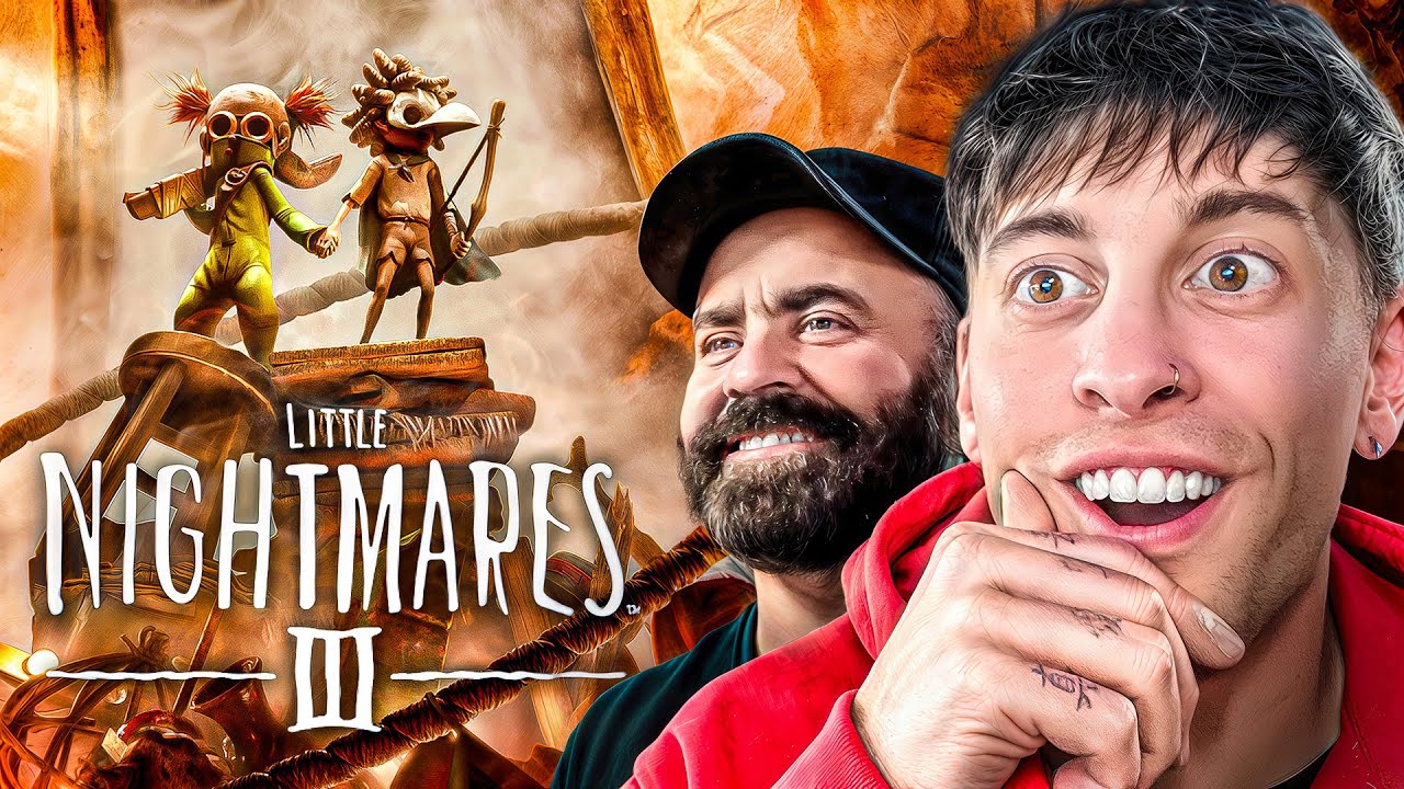 JUGUÉ LITTLE NIGHTMARES 3 CON MI PAREJA (Completo)