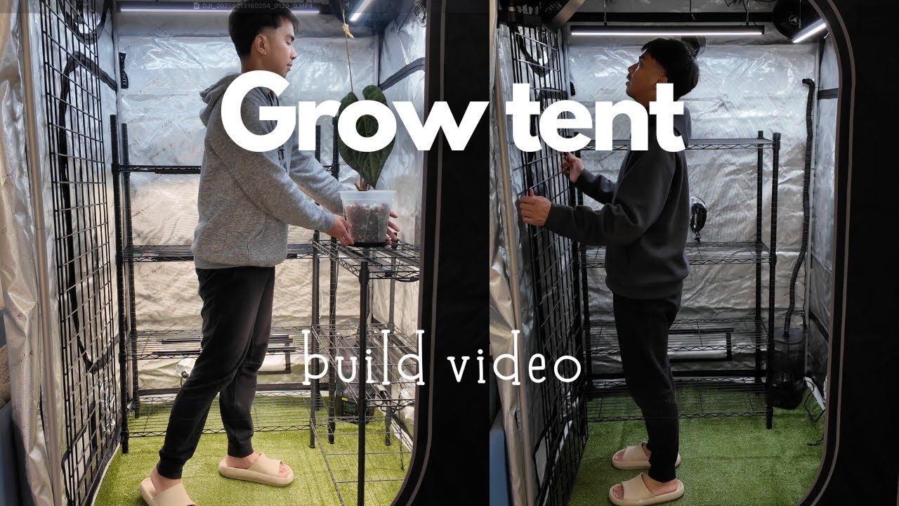 Устанавливаю свою первую гроу-палатку 4x4! 🌿💡 | Сборка гроу-палатки для начинающих