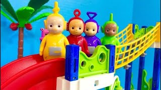 Teletubbies Toys Waterpark Playmobil Set With Real Water