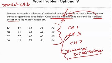 Math for Business and Applications   Ch 22 Word Problems Optional 9