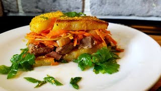 ОЧЕНЬ ВКУСНЫЙ РЕЦЕПТ ! ПЕЧЕНЬ ЗАПЕЧЁНАЯ В ДУХОВКЕ С КАРТОФЕЛЕМ ОЧЕНЬ ВКУСНЫЙ РЕЦЕПТ ! ПЕЧЕНЬ ЗАПЕЧЁНАЯ В ДУХОВКЕ С КАРТОФЕЛЕМ